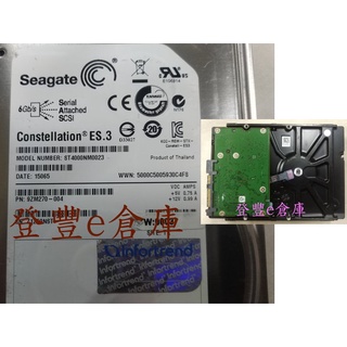 【登豐e倉庫】 R23 Seagate ST4000NM0023 4TB SAS 救資料 重複開機 刮傷磨損 也修電視