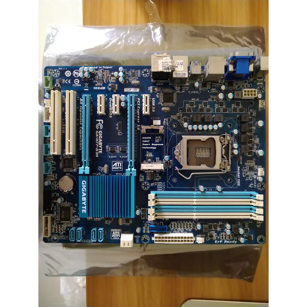 主機板 技嘉 LGA1155 GA-H77-D3H