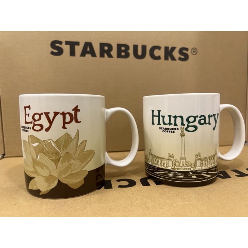Egypt 埃及 🇪🇬 Hungary 匈牙利 🇭🇺 星巴克STARBUCKS 馬克杯 典藏系列 經典款 ICON杯