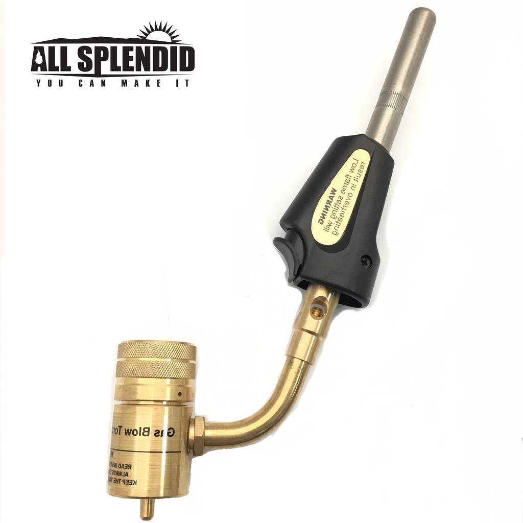 【All Splendid】黃罐瓦斯專用焊接噴槍 工業維修 冷氣 銅管維修 mb-02 自動點火