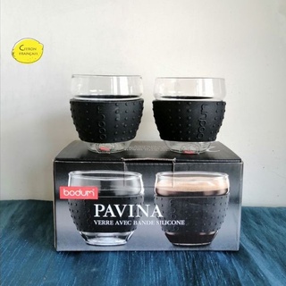 Bodum PAVINA 玻璃杯2件組 ( 不含咖啡壺）