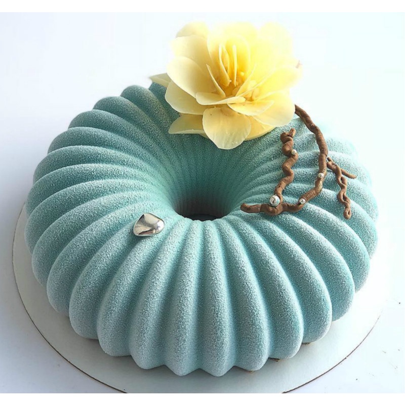 烘焙蛋糕模具 流心月餅夾餡模 6連密線環慕斯模 DIY烘焙模具 法式蛋糕模