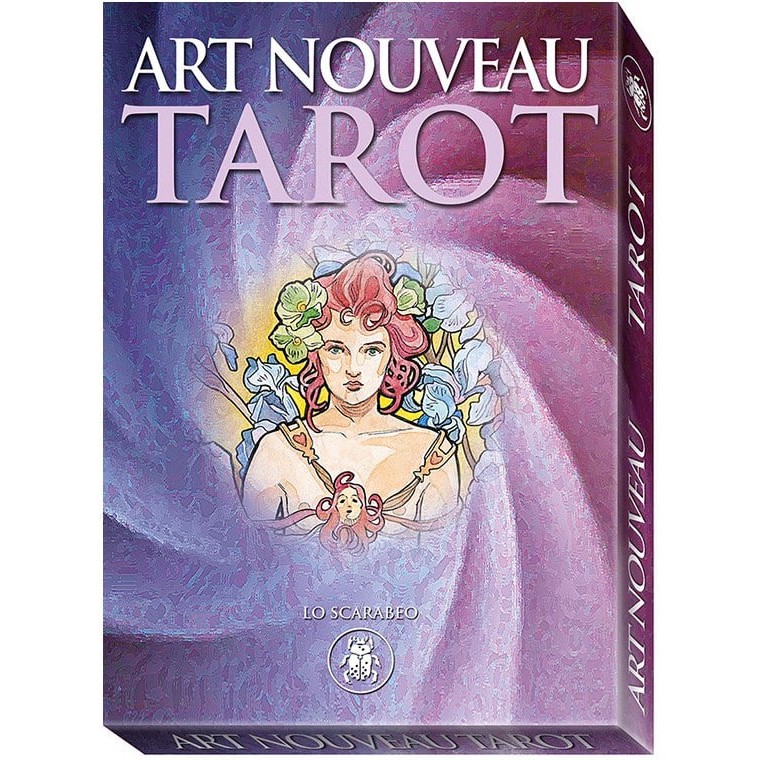新藝術塔羅牌-主牌版本Art Nouveau Tarot Grand Trumps 使人饗宴視覺之美【左西購物網】
