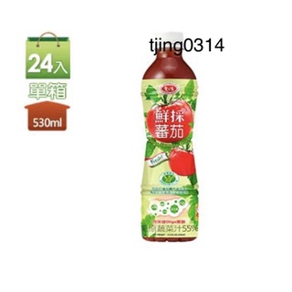 【愛之味】鮮採蕃茄汁Oligo保健530ml(24入/箱)免運費可刷卡