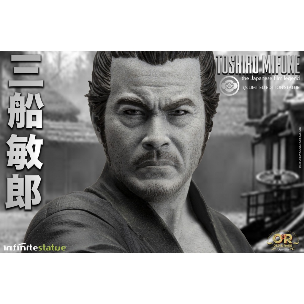 Gk 預購21年第三季度6 30截單infinite Studio 開天工作室1 6 三船敏郎全身雕像 蝦皮購物
