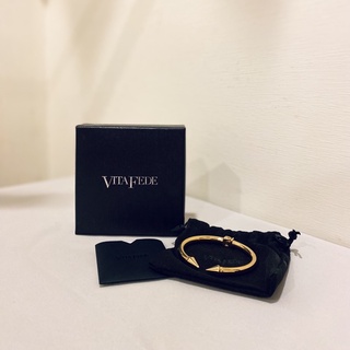 Vitafede 手環 Titan Bracelet crystal vita Fede 金色