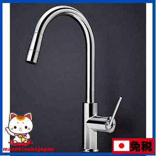 日本 TOTO 廚房用品 水龍頭 鵝頸型伸縮廚房水龍頭 TKWC35ESA