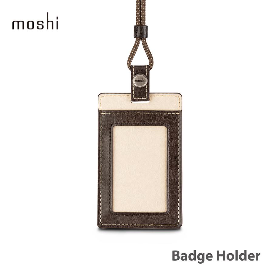 moshi Badge/ID Holder證件套/ 橡木棕 eslite誠品