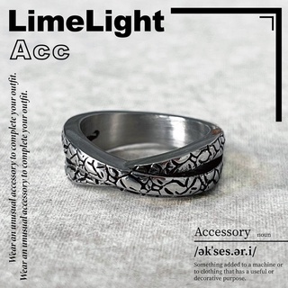 ☆LimeLight☆ 雕花 / 蛇紋 / 多環 / 做舊 / 飾品 / 鈦鋼 / 戒指 27