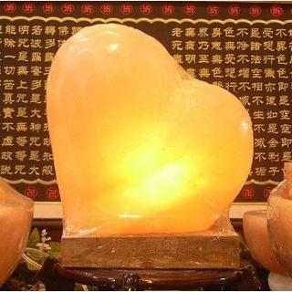 玄呈 鹽燈 純手工雕琢crystal lamp 鹽晶燈❤增桃花人緣❤心心相印 大愛心#L1↘3880元全館特價 產地直銷