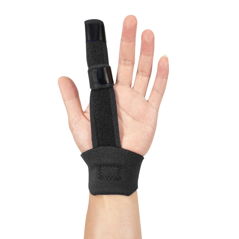 TOOT 運動護手指防損傷 保健手指套 手指固定夾板 透氣繃帶 加壓拇指防護指套 鋁合金固定手指矯正器 手指支撐