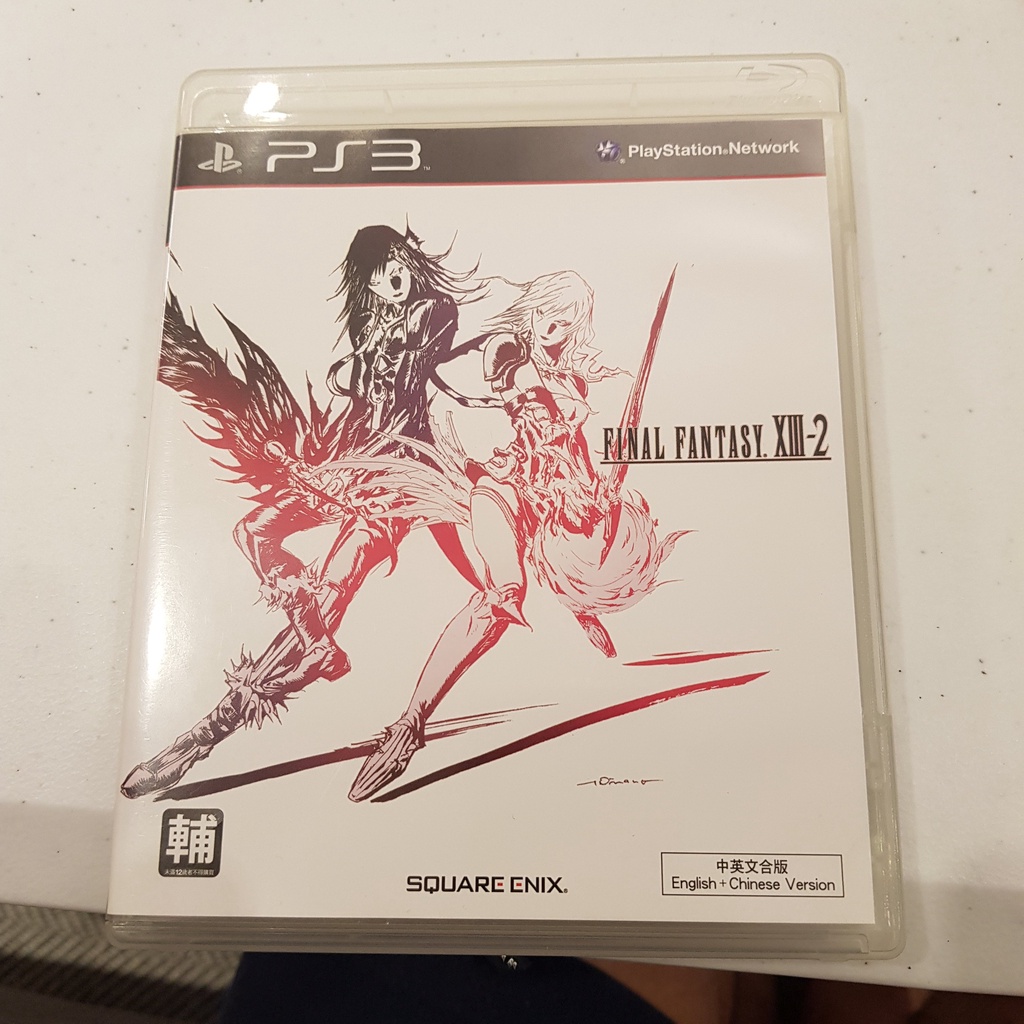 PS3 Final Fantasy XIII-2 中英文合版 日文語音 中文或英文字幕