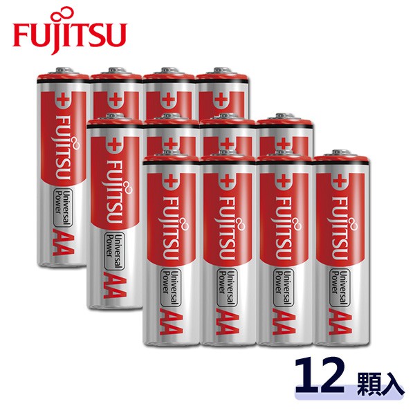 Fujitsu富士通 3號鹼性電池 Fujitsu LR6 (12顆) 台灣公司貨  現貨 蝦皮直送