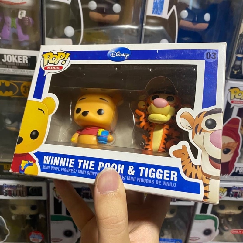 [李大] 正版現貨 Funko POP Minis 迪士尼 小熊維尼 跳跳虎 2-Pack Pooh Tigger