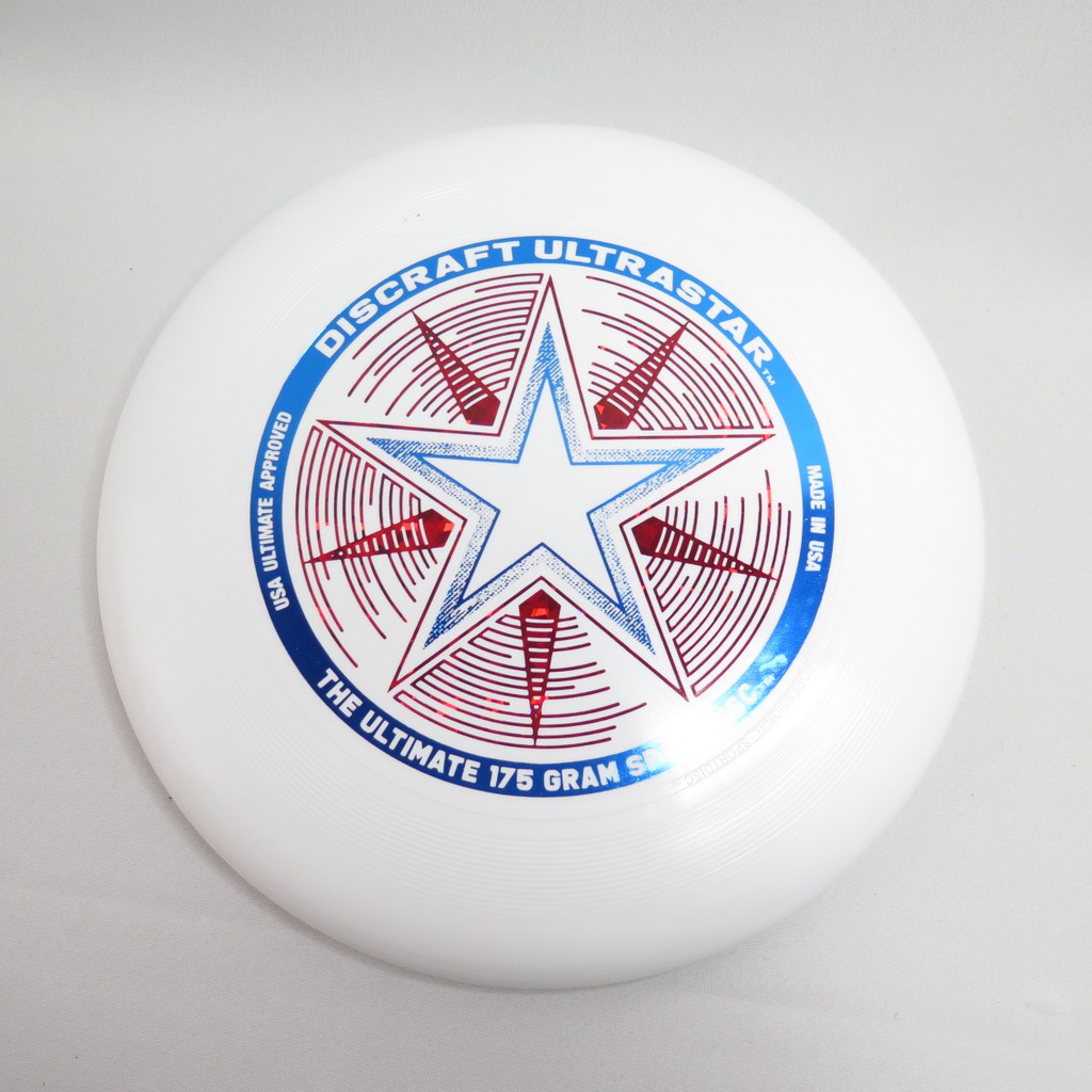 DISCRAFT 競技飛盤爭奪盤 中華飛盤協會認證 正式比賽用盤 美國製 FRISBEE 白【iSport愛運動】