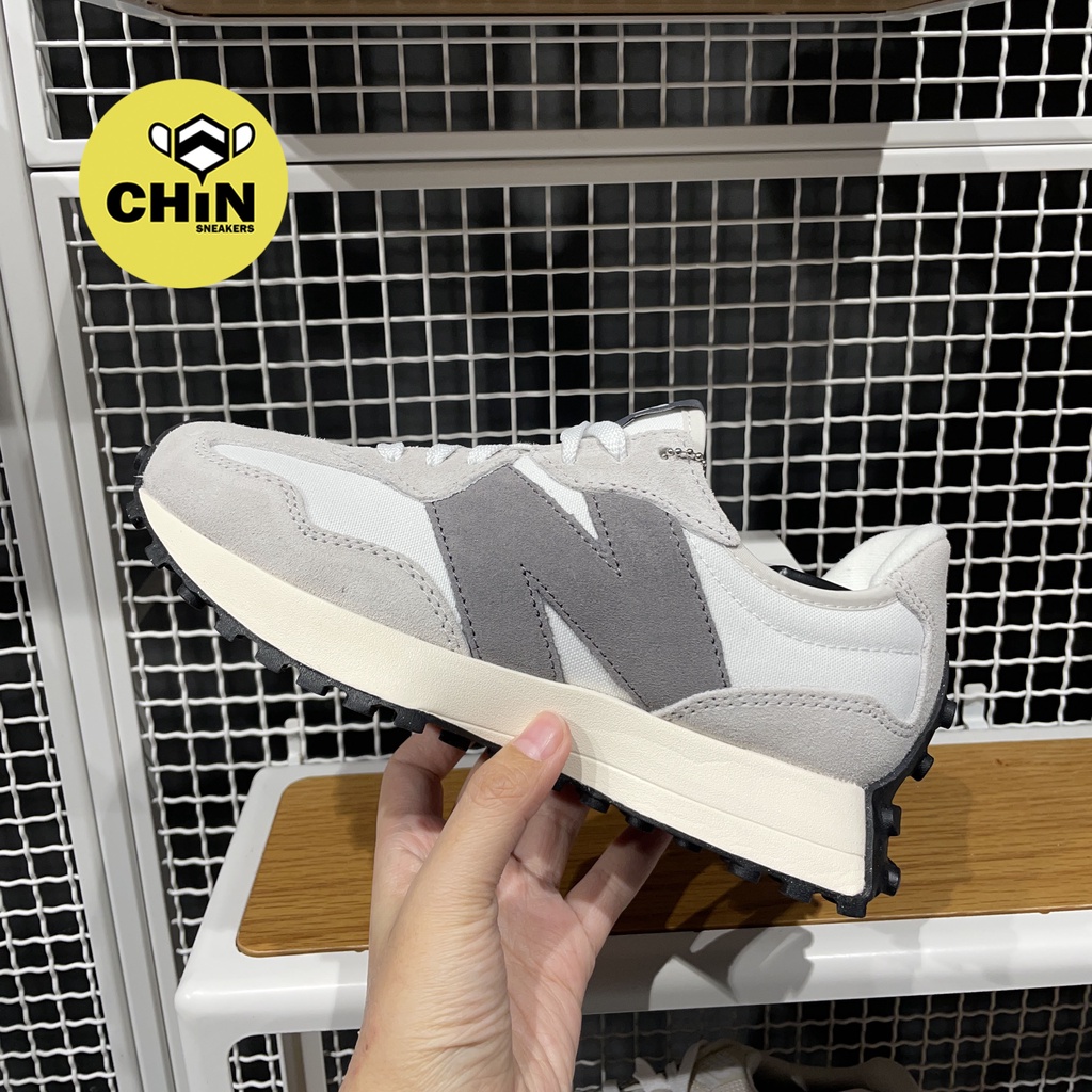 ☆CHIN代購☆ New Balance 白灰 327 灰N 霧灰 麂皮 雲霧灰 MS327WE 芝麻牛奶 現貨