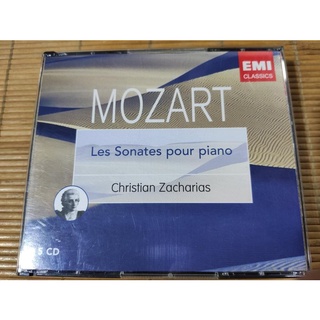 Christian Zacharias Mozart 莫札特 鋼琴獨奏作品集 5CD EMI EU版Christian