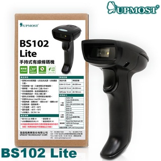 【MR3C】含稅附發票 UPMOST 登昌恆 BS102 Lite 手持式二維條碼機 條碼掃描器