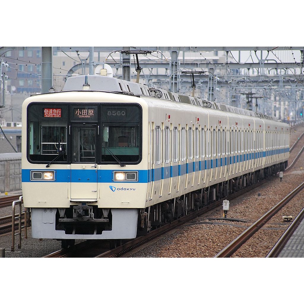 玩具共和國 Gm 小田急8000形 更新車 行先点灯 基本6両編成セット 動力付き 蝦皮購物