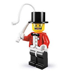 LEGO 第2代人偶 8684 馬戲團訓獸師