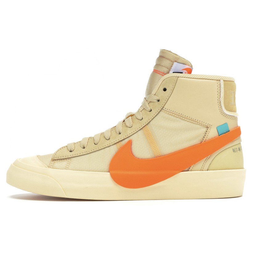 nike blazer mid off white