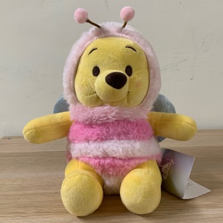 迪士尼 Winnie the Pooh 小熊維尼 蜜蜂裝小熊維尼 變裝小熊維尼 小熊維尼娃娃 小熊維尼玩偶 娃娃 玩偶