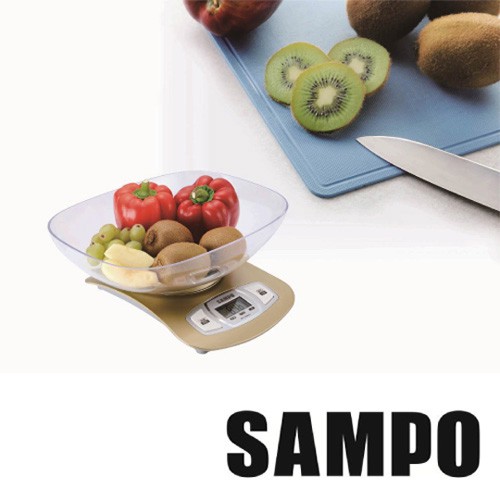 清倉優惠【聲寶SAMPO】食物料理秤 BF-L1405CL