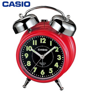 CASIO貪睡鬧鐘/TQ-362-4A/桌上型/夜光指標刻度/敲鈴鐺聲【第一鐘錶眼鏡】