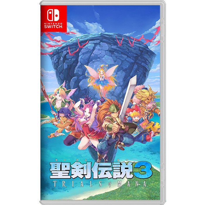 任天堂 Switch NS《聖劍傳說3 TRIALS of MANA》中文版 台灣公司貨 現貨【可可電玩旗艦店】