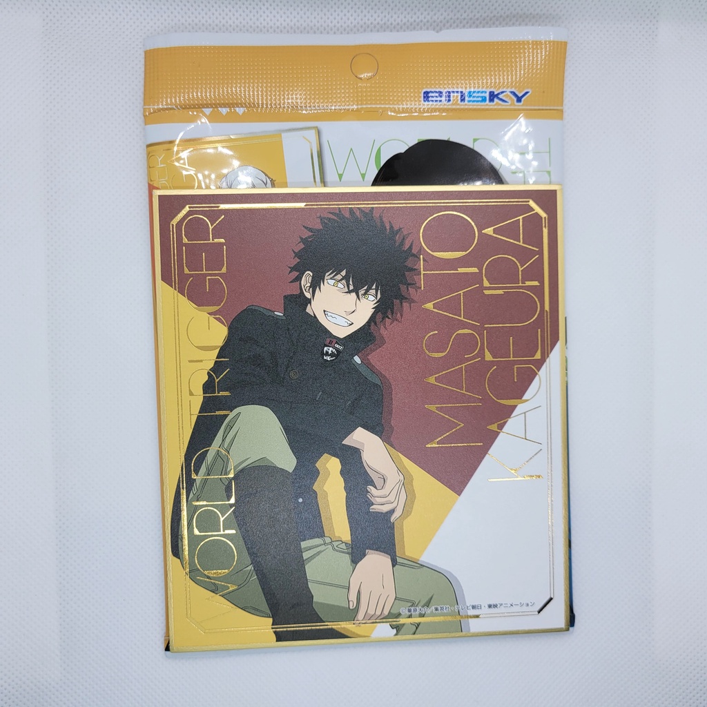 境界觸發者 影浦雅人 諏訪洸太郎 米屋陽介 色紙 賣場內有更多境界觸發者周邊