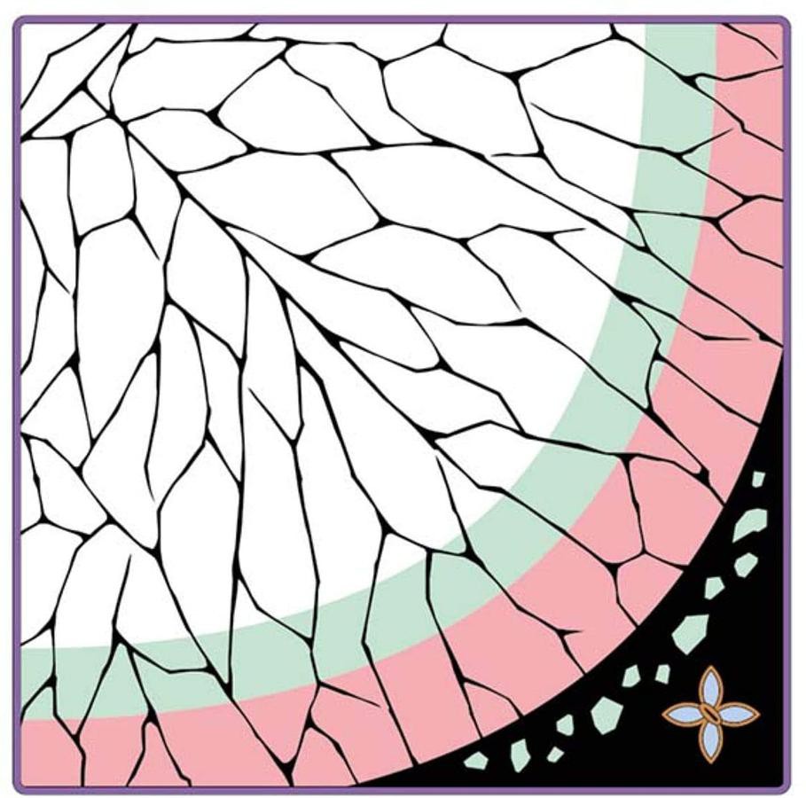 鬼滅之刃便當大方巾/ 52x52cm/ 胡蝶忍 eslite誠品