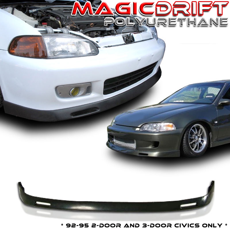 92-95 Honda Civic 2/3dr BYS Style Front Bumper Lip#64#下巴#前唇
