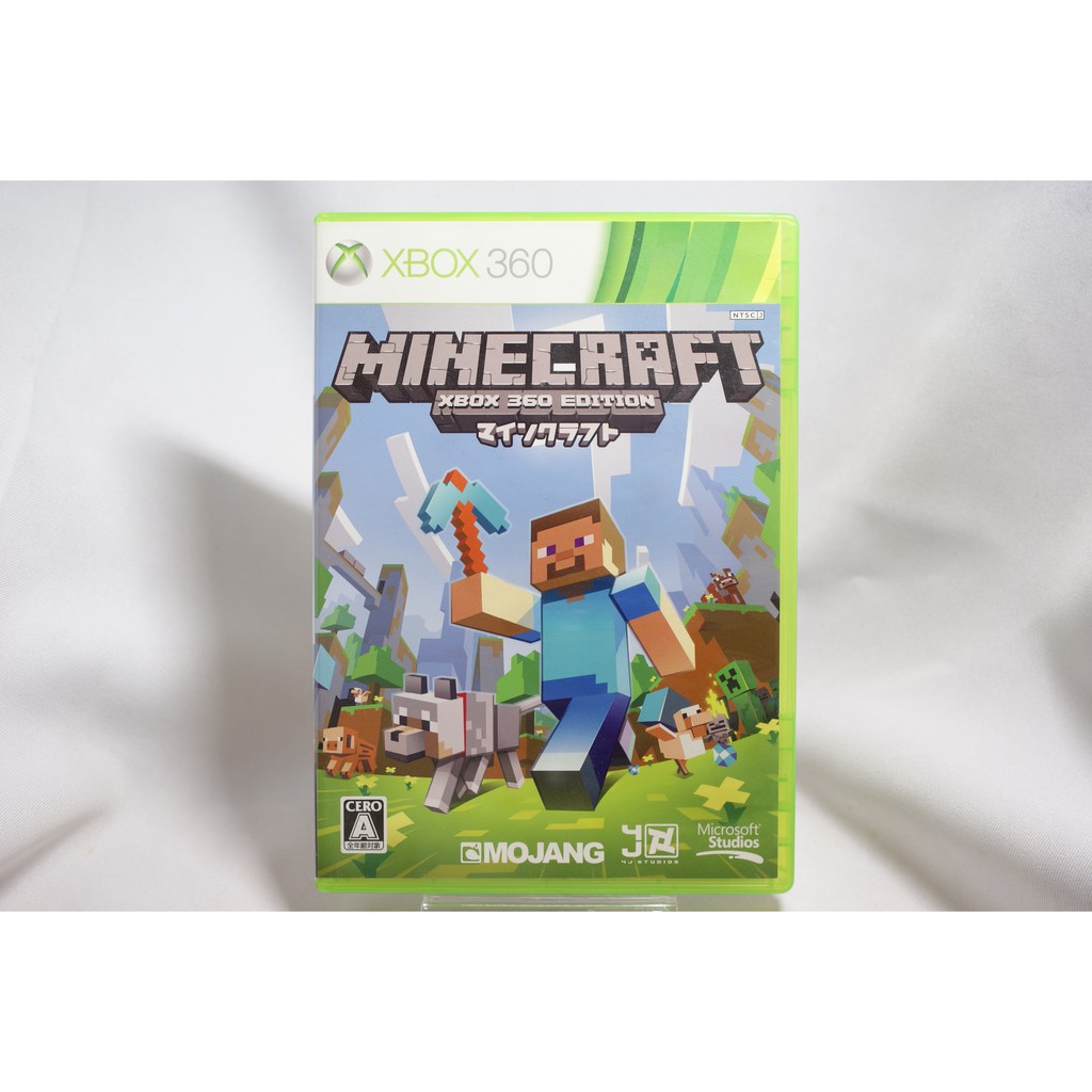 [耀西]純日版 XBOX 360 我的世界 當個創世神 Minecraft 中文字幕 含稅附發票