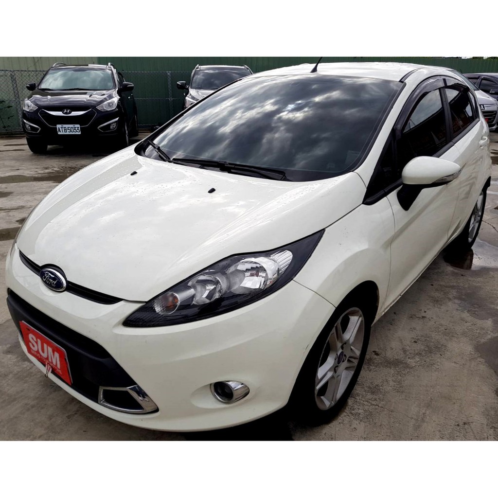 中古車ford Fiesta 1 6 白一手女用車原廠保養紀錄4條米其林新胎 蝦皮購物