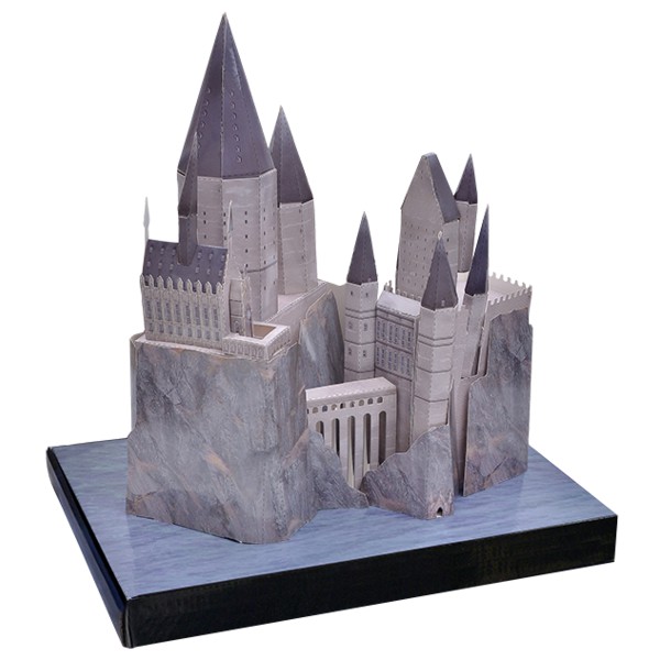 Peoria✿英國哈利波特霍格沃茨城堡3D紙模型 特快車3D紙模型 Build Your Own Hogwarts