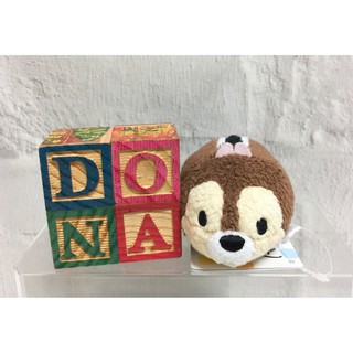 🌸Dona日貨🌸日本迪士尼store限定 花栗鼠奇奇蒂蒂-奇奇臉紅紅 沙包疊疊樂 小娃娃/玩偶 R59 2406