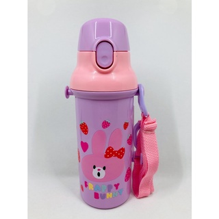 (小品日貨) 現貨在臺 日本製 SKATER 附揹帶 邦妮兔 兔子 直飲 兒童水壺 480ml PSB5SANAG