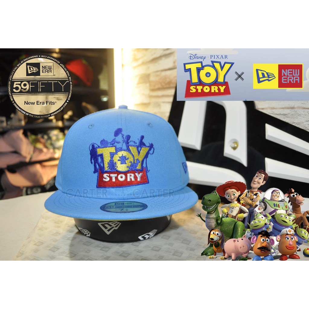 特價 New Era Asia x Toy Story 59Fifty Sky Blue NE聯名玩具總動員全封尺寸帽