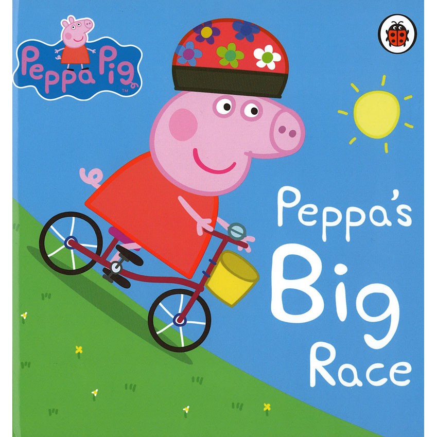 PEPPA PIG PEPPAS BIG RACE｜佩佩豬騎車趣｜粉紅豬小妹故事集【麥克兒童外文書店】