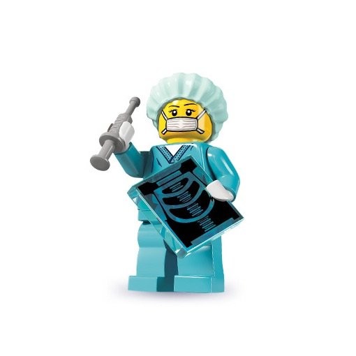 樂高LEGO 6代 8827 人偶包 11號 外科醫生