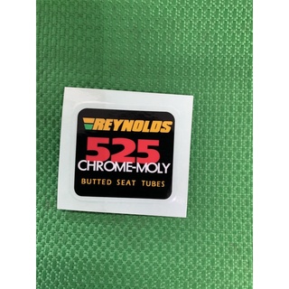 [ㄚ順雜貨鋪] REYNOLDS 525 車架材質標, 自黏標 單張:50元