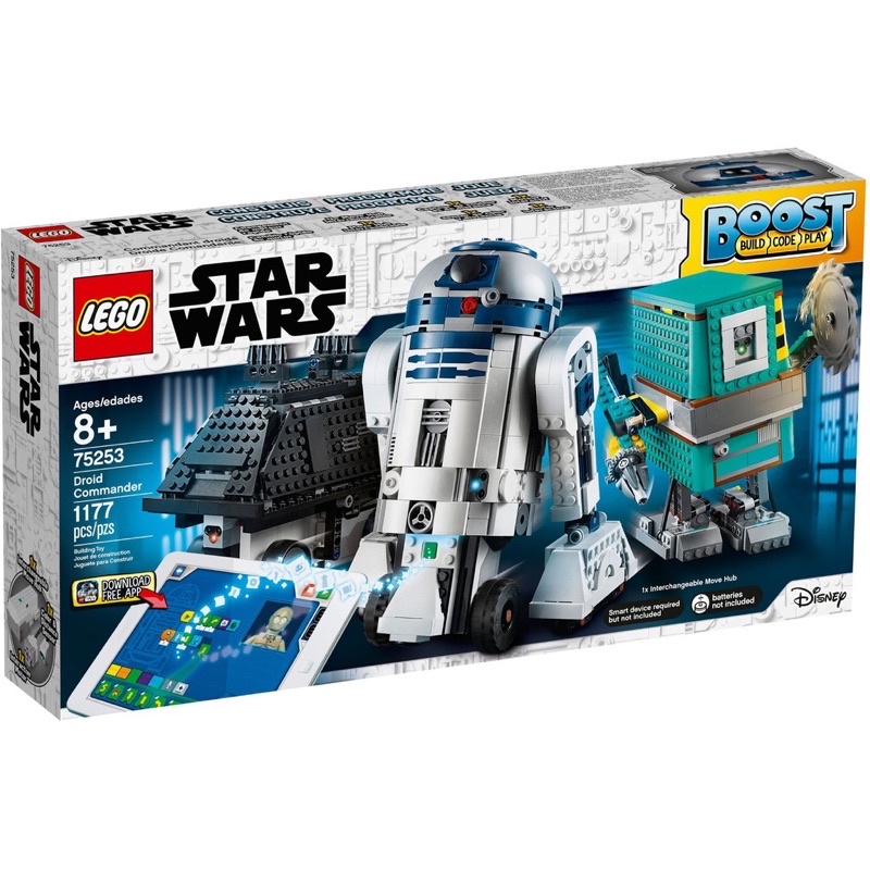 💯五倍券可用💯 樂高 LEGO 75253 Star War 機器人指揮官 星際大戰 R2d2 程式控制