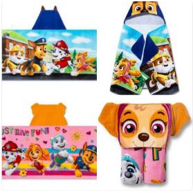 內有多款 預購👍正版空運👍美國專櫃 汪汪隊 PAW PATROL 毛毛 兒童 連帽浴巾 毛巾 大毛巾 天天 阿奇 毛毛