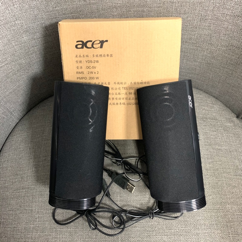 Acer 多媒體揚聲器🔉喇叭YDS-218