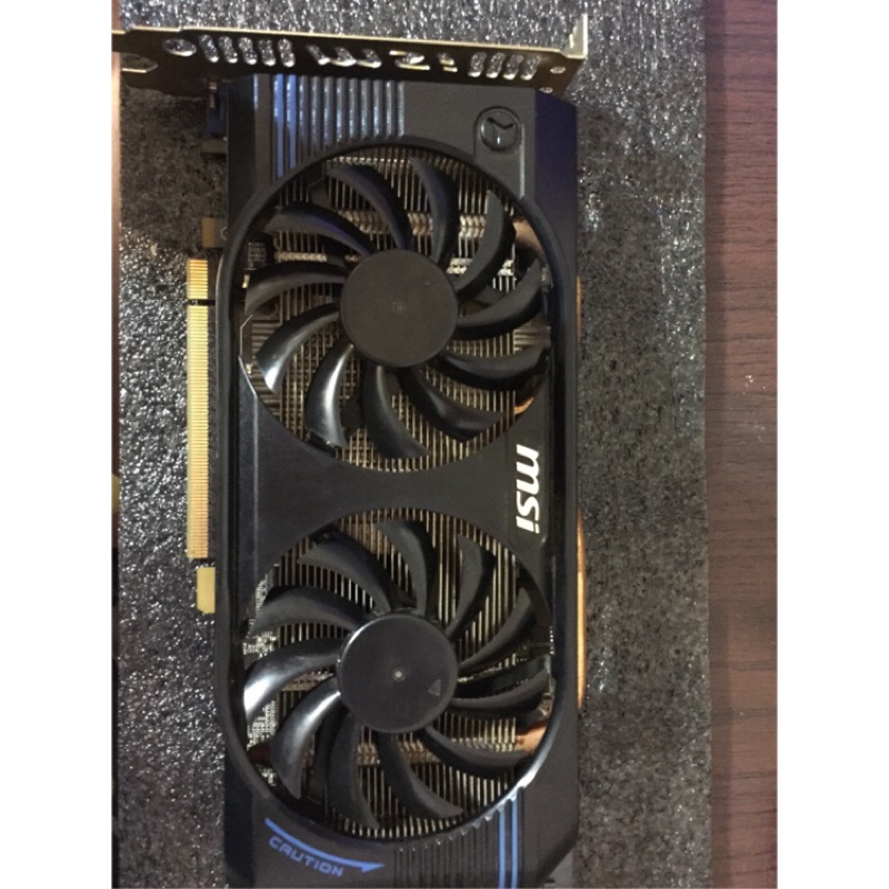 Msi GTX560 ddr5 1g 顯示卡 遊戲顯卡 順跑絕地求生 勝gtx750 非gtx 960 gtx650