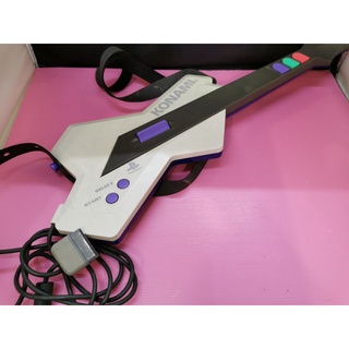 出清價! 外觀特好 KONAMI 原廠 吉他 功能正常 SONY 遊戲片 專用 PS PS2 都可用 控制器 手把