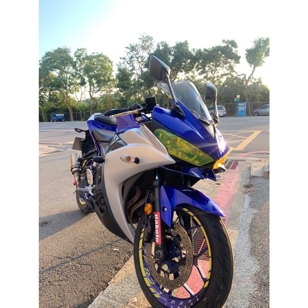 YZF-R3YAMAHAABS二手檔車中古車配合全額.超額.學生貸款強力過件白牌黃牌紅牌仿賽街車大型重機滿18即可辦理