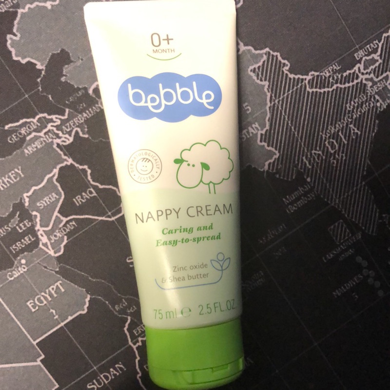 Bebble貝朵親膚屁屁膏75ml 尿布疹紅屁屁防護氧化鋅