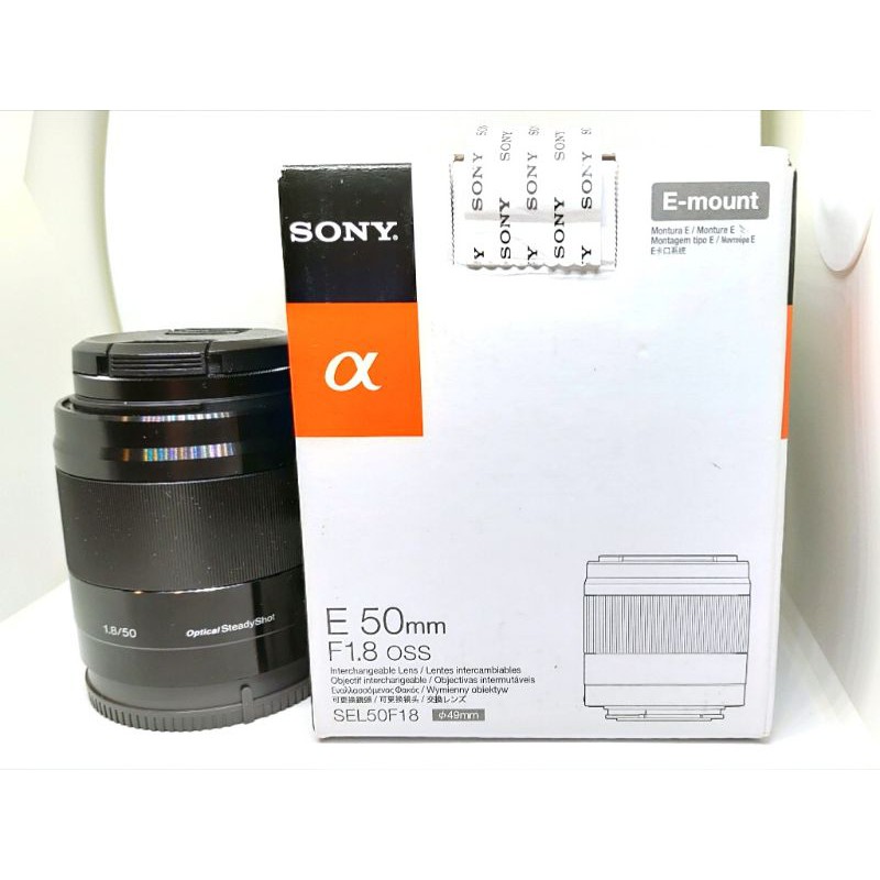 Sony E 50mm F1.8 OSS SEL50F18 公司貨 已過保