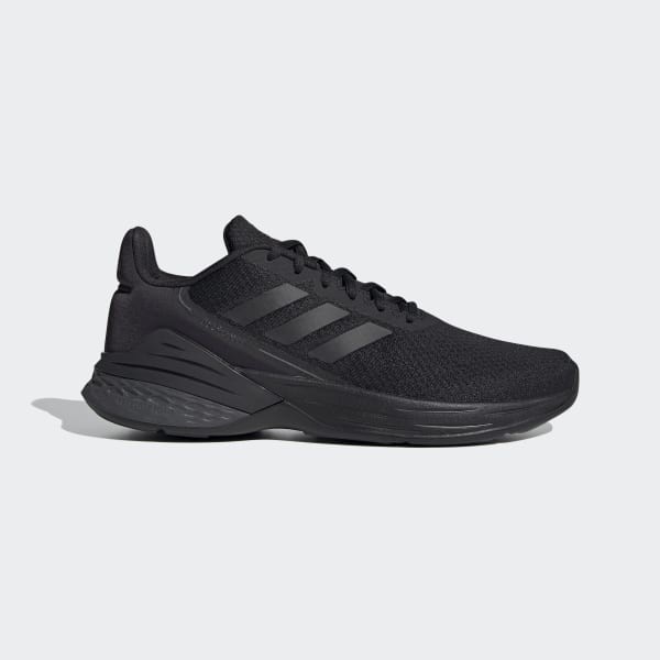 adidas response sr 男 全黑 輕量 透氣 慢跑鞋 fx3627 285~29 現貨